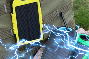 Слив с instagram на PowerBank на солнечных батареях