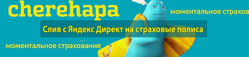 CPA Кейс: Слив с Яндекс Директ на страховые полиса